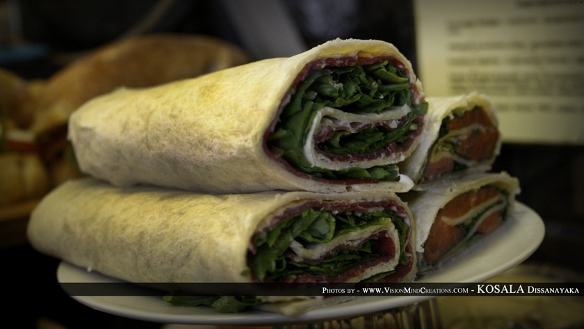 Piadine - Bresaola e Rucola o Salmone e Rucola